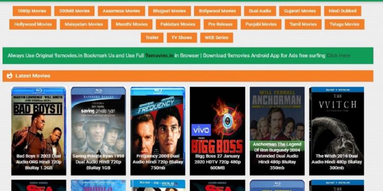 9xmovies – Downloading Movie website?